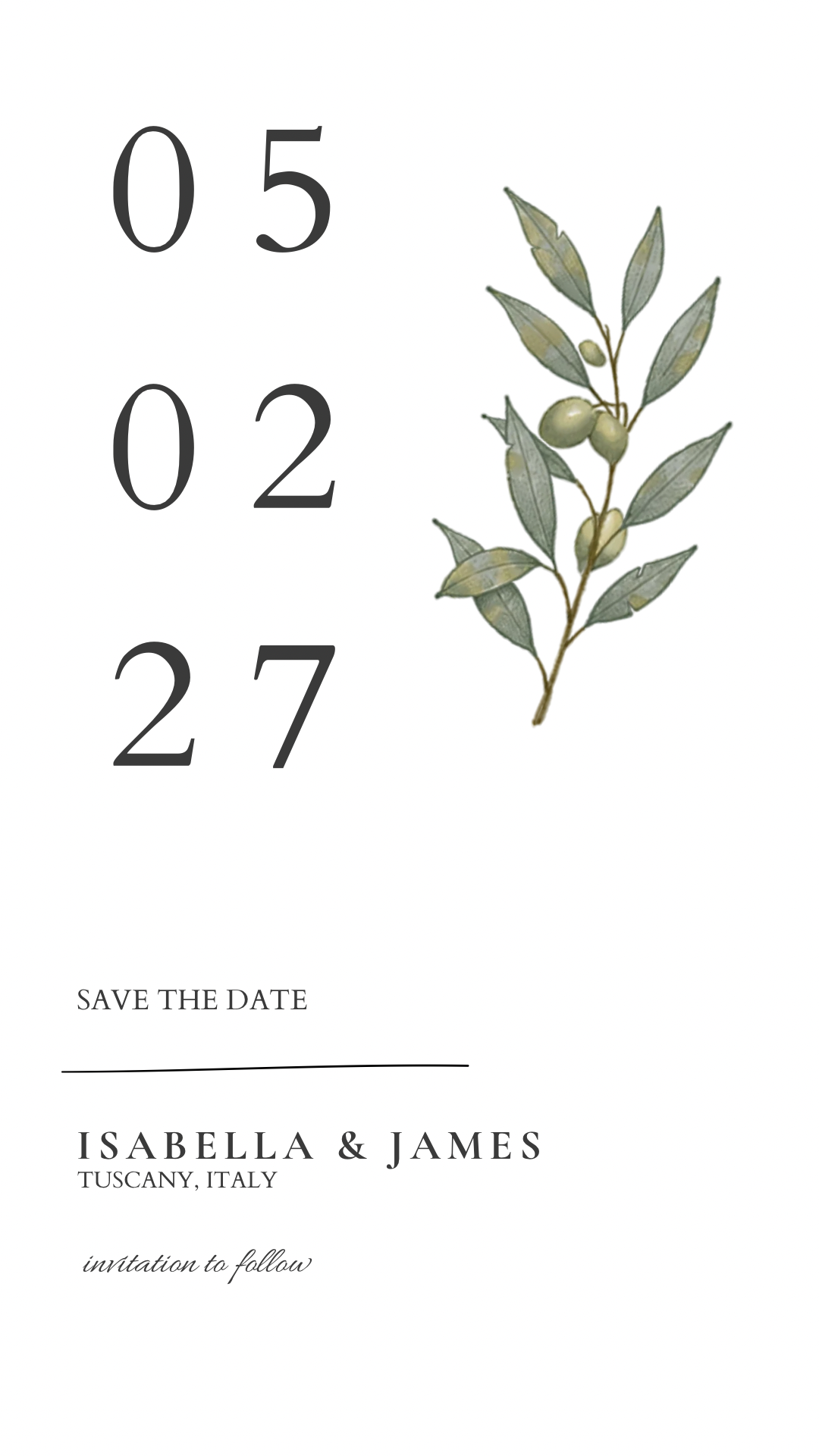 Minimal Olive