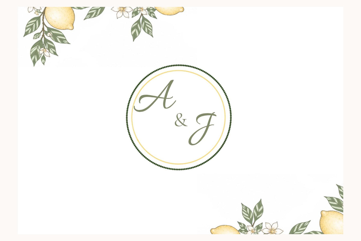 Amalfi Coast RSVP Card Template | Editable Canva Wedding RSVP | Mediterranean Lemon Response Card | Italy Wedding | Instant Download