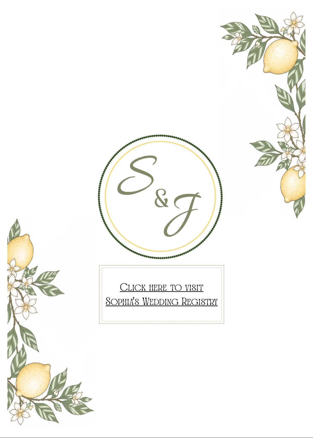 Animated Amalfi Coast Bridal Shower Invitation | Editable Canva Video Invite | Mediterranean Bridal Shower | Lemon Theme | Instant Download