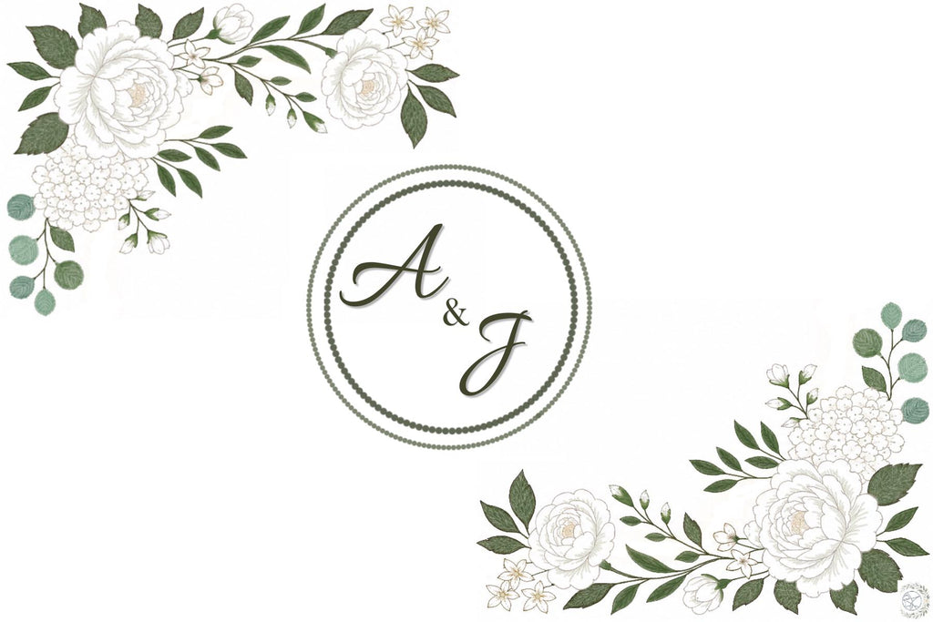 White Garden Save the Date Template | Editable Canva Save the Date | Printable White Floral | Botanical Save the Date | Instant Download