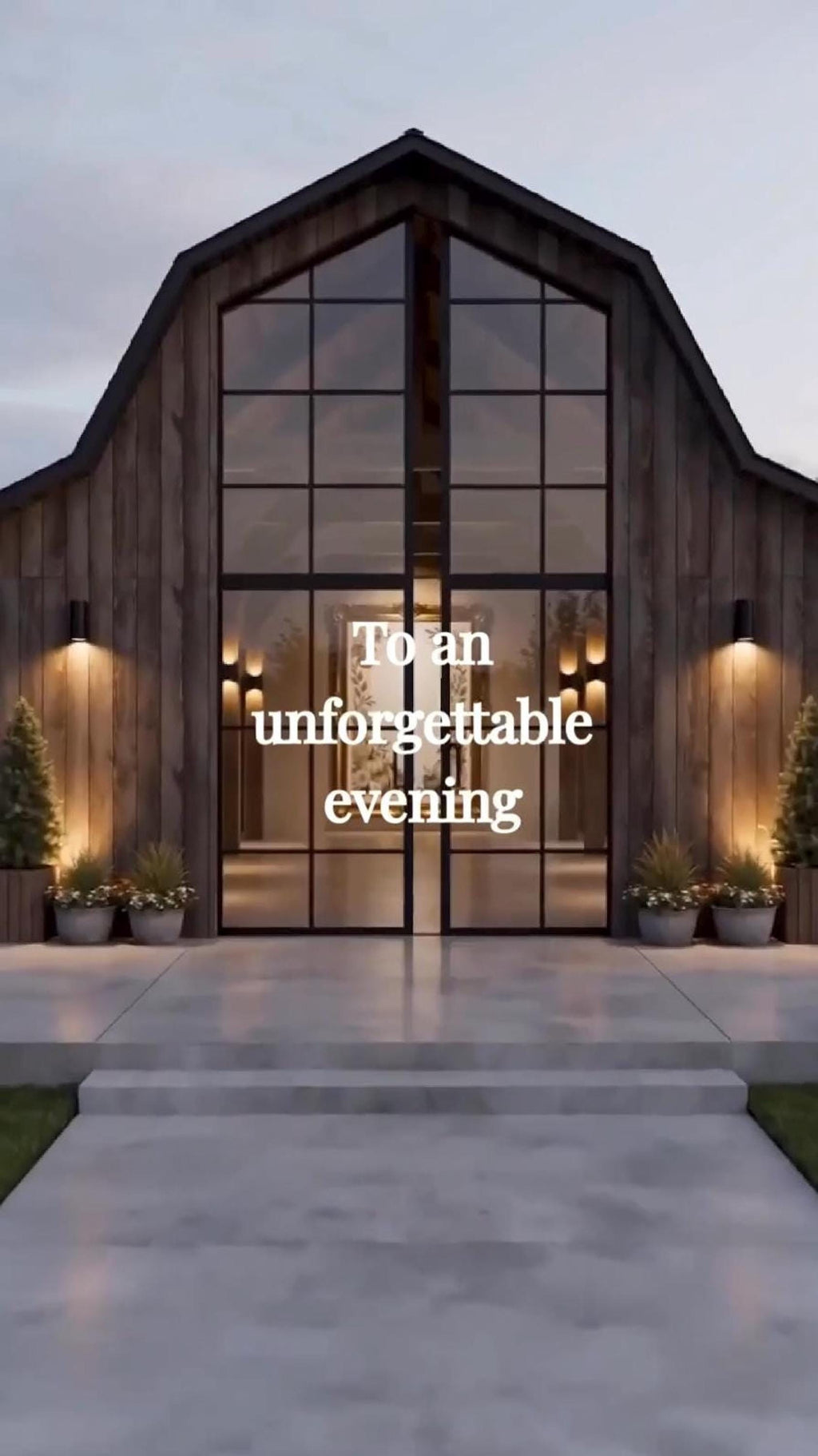 Cinematic Wedding Invite Video, Editable in Canva, Save the Date for Autumn Celebrations