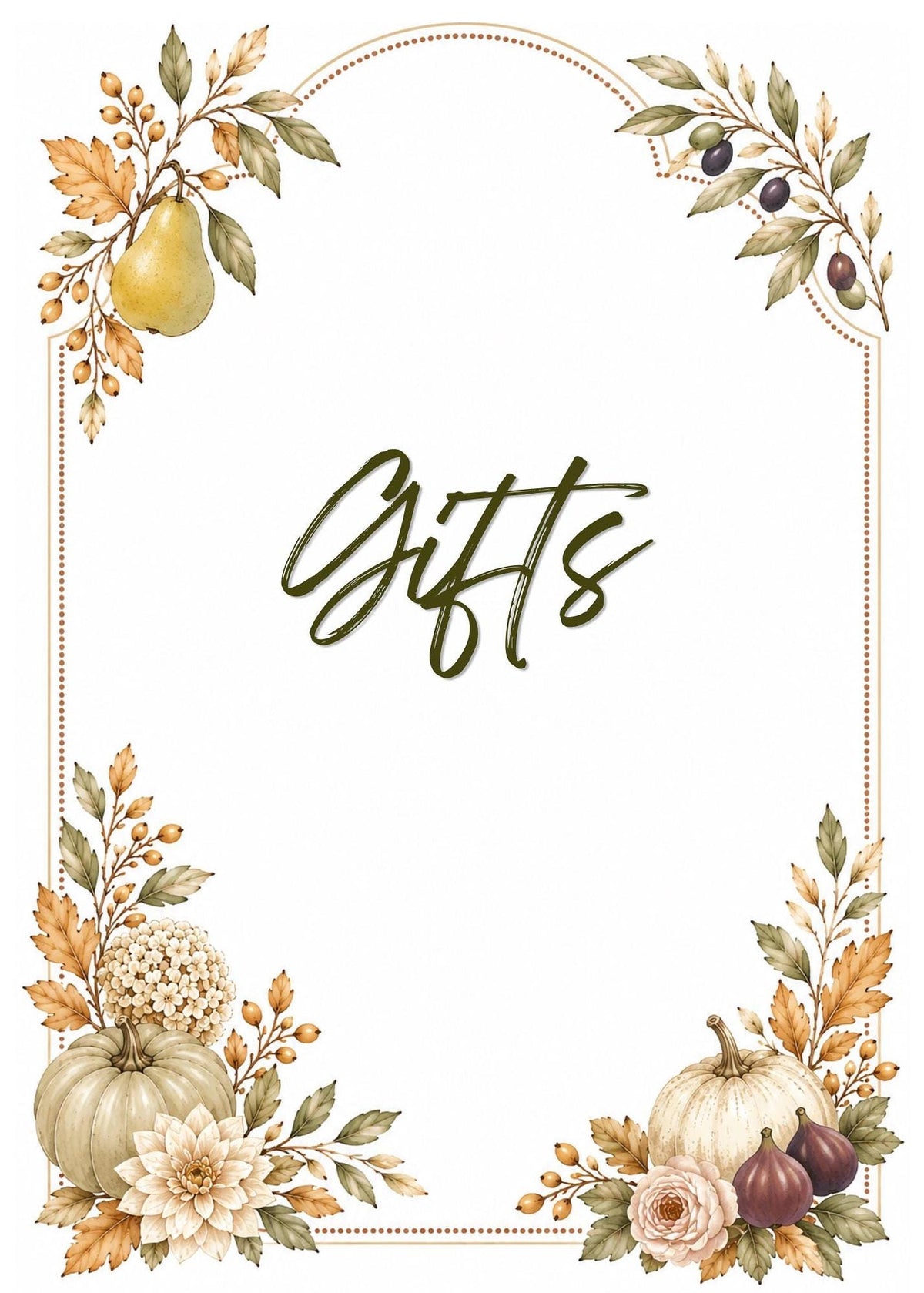 Autumn Harvest Wedding Table Sign Bundle, 23 Editable Canva for Fall Decor