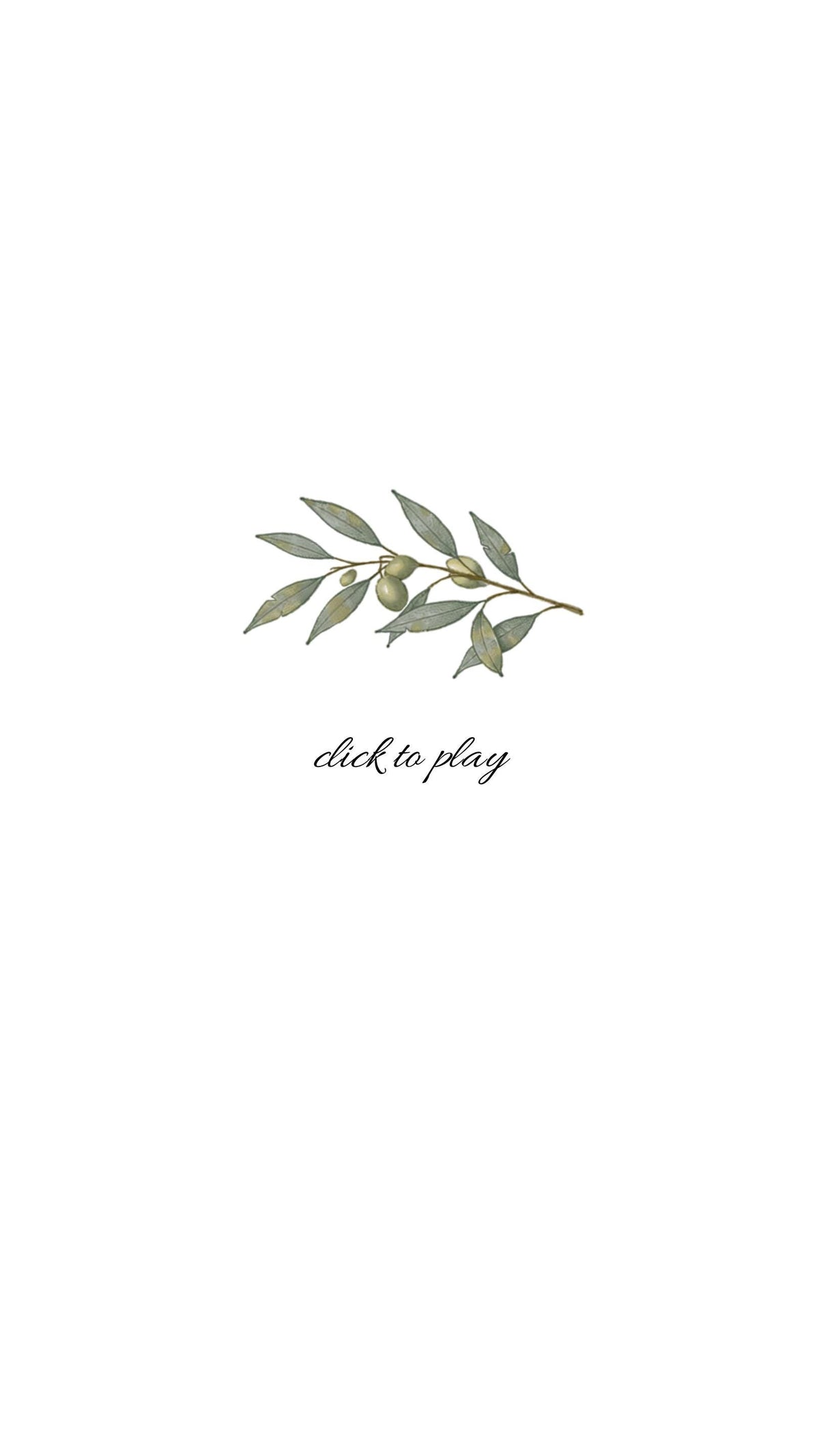 Minimal Olive Baby Shower Invite | Animated Canva Baby Shower Invitation | Editorial Baby Shower Template | Instant Download