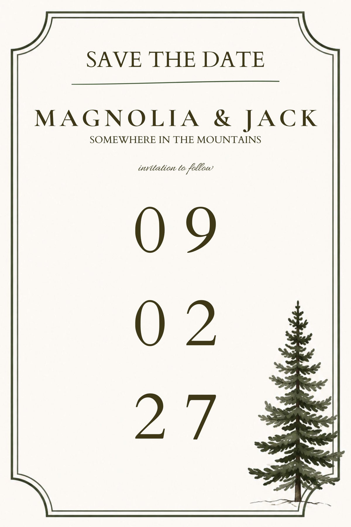 Mountain Wedding Invitation Suite, 33 Editable Canva Templates, Minimal Wedding Bundle, Save the Date, RSVP, Details Card, and More