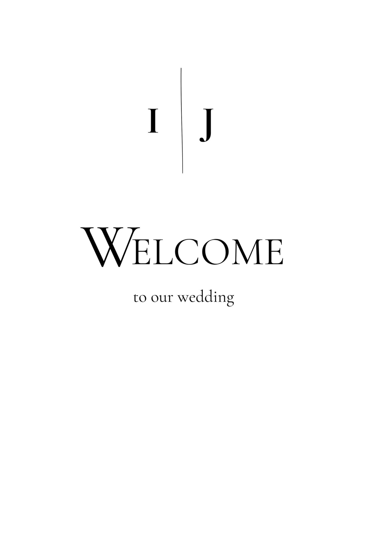 Minimal Cypress and Grape Wedding Reception Sign Bundle | 92 Editable Canva Templates | Welcome Signs, Table Numbers and Wedding Signage