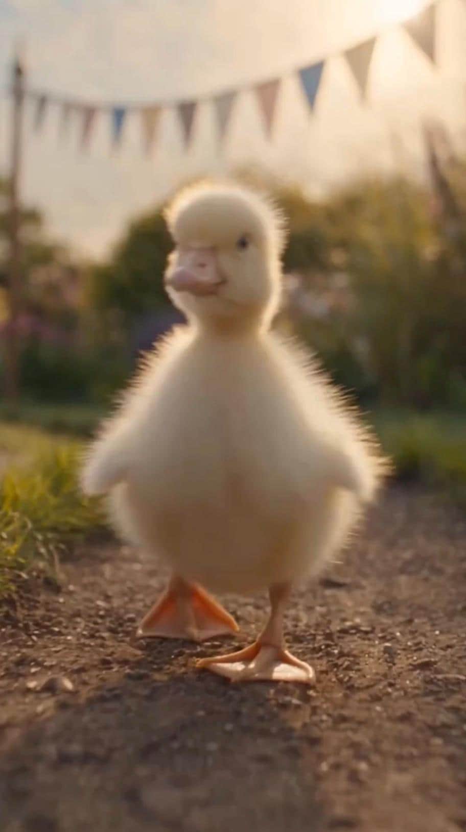 Cinematic Duckling Birthday Invitation Template | Animated, Digital, and Editable in Canva