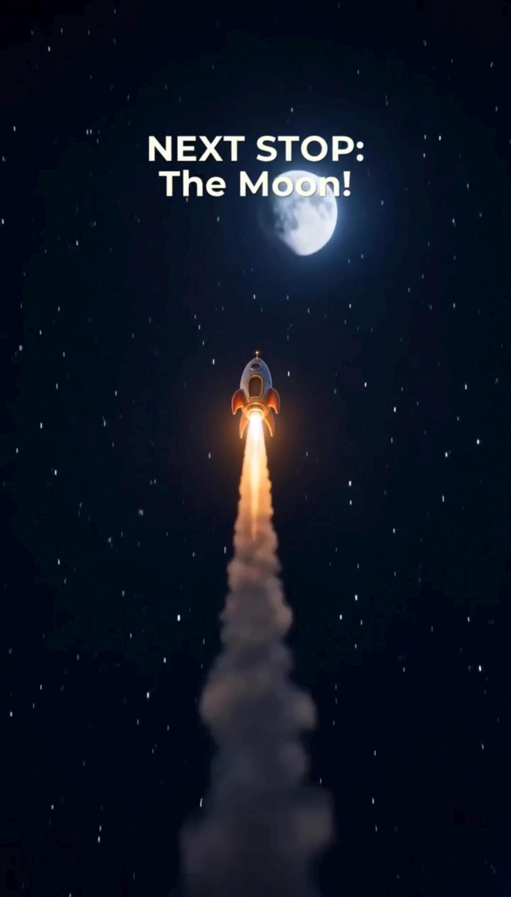 Cinematic Space Adventure Birthday Invitation | Animated, Digital, and Editable in Canva