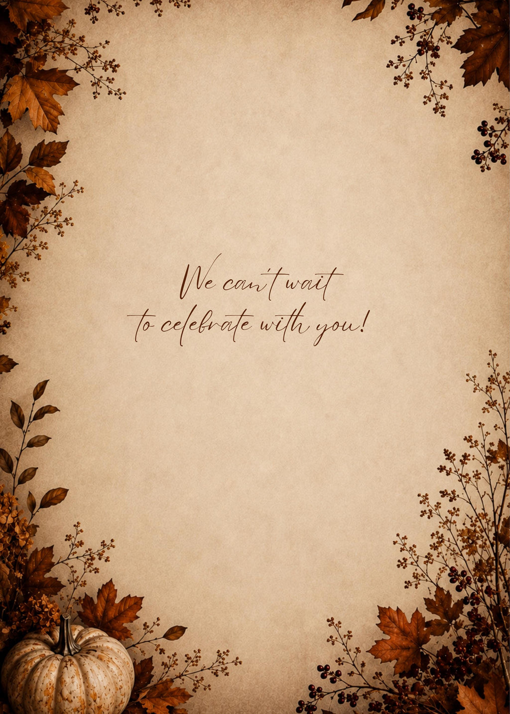Editable Friendsgiving Invitation Template | Editable in Canva | Digital Download