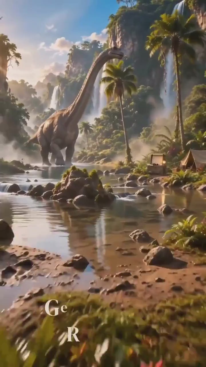 Cinematic Dinosaur Birthday Invitation Template | Animated, Digital, and Editable in Canva