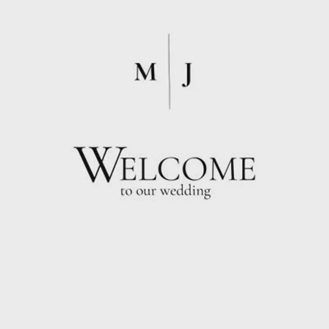 Minimal Fall Reception Sign Bundle | 96 Editable Canva Templates | Wedding Welcome Signs, Table Numbers & Reception Signs | Mountain Wedding